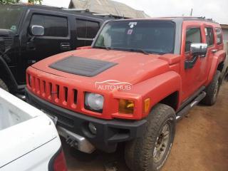 2007 Hummer H3 Red