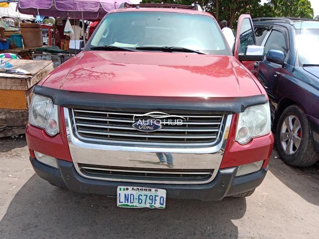 2008 Ford Explorer Red