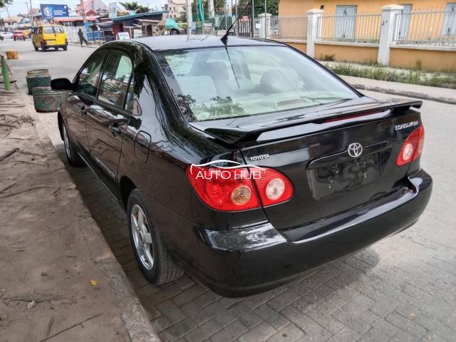 2007 Toyota Corolla Black