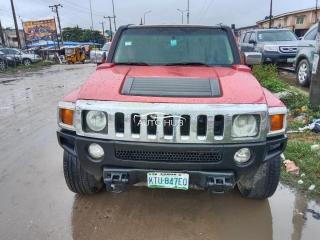 2007 Hummer H3 Red