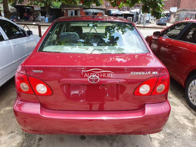 2006 Toyota Corolla  Red