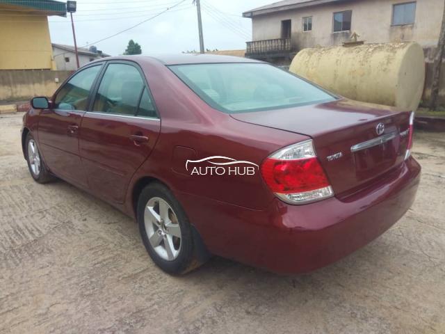 2005 TOYOTA CAMRY RED