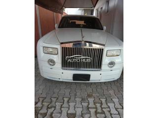 2005 phantom Rolls Royce White