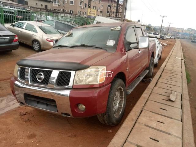 2005 Nissan Frontier Red
